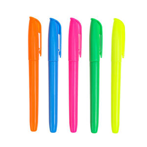 Lot de marqueurs fluorescents colorés en gros à prix abordable pour la papeterie scolaire, les fournitures de bureau et les projets artistiques - Product Image 1