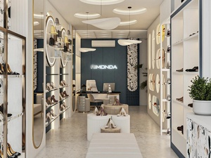 Muebles Personalizados para Tiendas de Calzado, Estantes Modernos para Exhibición de Calzado, Mobiliario para Tiendas Minoristas, Diseño de Interiores - Product Image 5