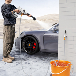 Nettoyeur de voiture portable puissant 21V sans fil ODM, pistolet à mousse pour lavage de fleurs, nettoyeur haute pression sans fil pour voiture - Product Image 2