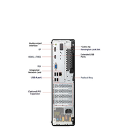 Nouvel ordinateur de bureau Lenovo ThinkCentre M760e, processeur Core I3-14100, 16 Go de DDR5, 1 To de SSD, prise US