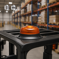 Luz de Señalización LED de Seguridad para Montacargas, 10-110V CC, ECE R10, Color Ámbar, para Apiladores y Camiones Eléctricos de Almacén, de Fábrica OEM