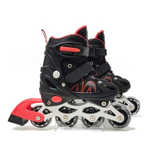 Ruedas De Patin <span class=keywords><strong>pas</strong></span> <span class=keywords><strong>cher</strong></span> <span class=keywords><strong>quatre</strong></span> roues clignotant patins à roulettes réglable chaussures de patinage à roulettes pour garçons enfants filles - Product Image 5