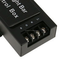 Controlador remoto para barras de luz LED Módulo de flash de luz diurna para automóvil con disparador estroboscópico y controlador de atenuación