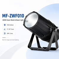 Projecteur de Scène LED COB 300W Étanche IP65 pour Mariages, Lumière Blanche Froide/Chaude, Zoom Variable, Tendance et Performant