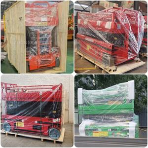 Platform Pengangkat Gunting Hidrolik Segala Medan 10m 16m Self Propelled Kapasitas Beban 300kg 500kg - Product Image 6