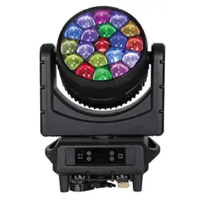 防水19x40W LEDビーアイステージライト、回転ピクセルズームウォッシュLEDライト、37x25W 19x25W 19X15W RGBW 4IN1ズームLEDウォッシュ