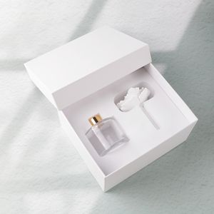 Роскошный подарок, 50 мл, стеклянная бутылка, ароматизированный керамический фарфоровый освежитель воздуха, Домашний аромат, эфирное масло, тростниковый диффузор - Product Image 1