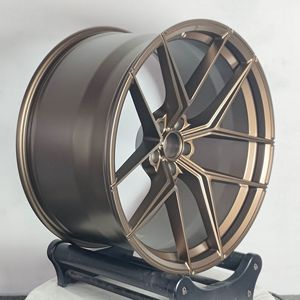 Jantes sport concaves en aluminium forgé de 18 pouces 5x114.3 ET40 Bronze mat pour Nissan Hyundai Kia - Product Image 3