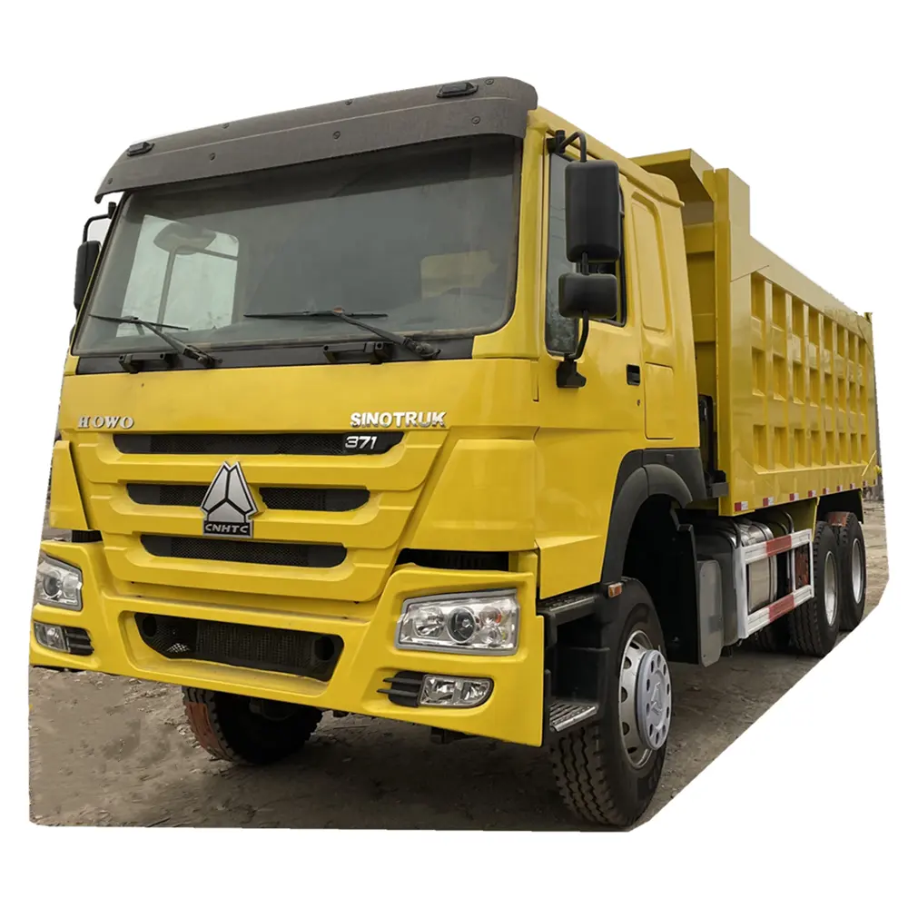 Sinotruk Howo 6x4 371 Hp 30 Ton kum çakıl 20 metreküp 10 tekerlekli kapasiteli damperli kamyon fiyat damperli damperli kamyon satılık