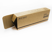 Emballage léger recyclable personnalisé Boîte de papier ondulé kraft avec logo pour les produits d'emballage et d'impression haut de gamme
