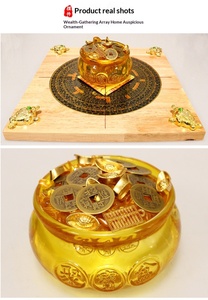 Brújula Profesional de Feng Shui Luo Pan de Grado Maestro, Herramienta Direccional con Placa Metálica para Decoración de Oficina y Corrección del Hogar - Product Image 4