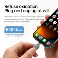 Portable Type-C OTG USB Adapter with TF Card Reader for Android Phones and Tablets Mini Card Reader in Stock