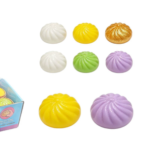 Nuevo Juguete Antiestrés de Mini Bollos al Vapor Xiao Long Bao 2026, de Rebote Rápido - Product Image 3