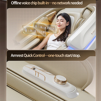 Massage électrique intelligent de haute qualité, nouvelle technologie, zéro gravité, corps entier, luxe, grande taille, airbag pliable, chauffage, massage sonique