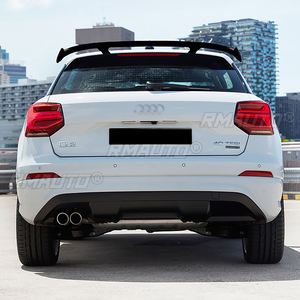 Aileron arrière noir brillant pour Audi Q2 2016-2023, en ABS, accessoires de décoration extérieure pour coffre modifié - Product Image 6