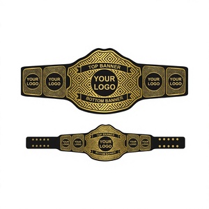 เข็มขัดหนังตำแหน่งแชมป์สำหรับคาราเต้ MMA มวยต่อสู้เทควันโดยูโด-ใช้ได้ทั้งชายและหญิง - Product Image 1