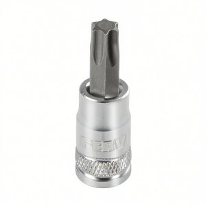 Enchufe Fervi con inserto Torx de 10 mm y accionamiento hexagonal para tareas de fijación de precisión - Product Image 2