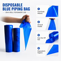 Offre Spéciale : Kits de Décoration de Gâteaux en PE Composé, Poches à Douille Jetables Robustes Anti-Éclatement pour Outils de Pâtisserie