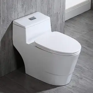 Factory Hot Sale Stool Flash Tanks White One piece S trap Indian Toilet Seat