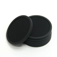 Sous-verres personnalisés OEM ODM en feutre et PVC pour boissons, tapis de protection en feutre et PVC pour tasses, pour la maison, le bar, le café, l'hôtel
