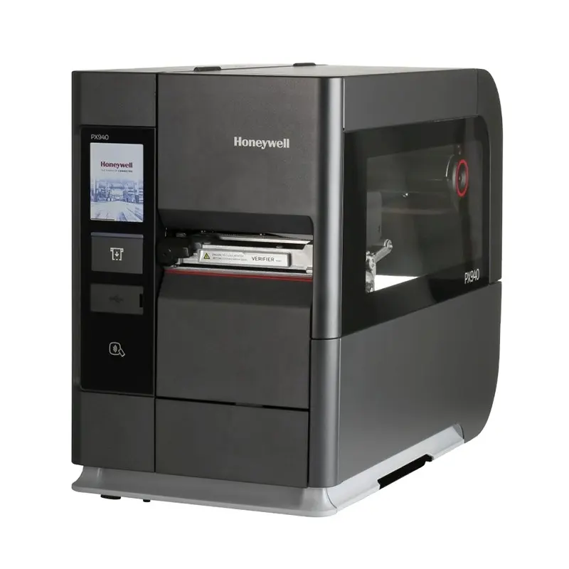 Honeywell PX940 high-performance industrial printer with integrated label verification technology provides error-free printing