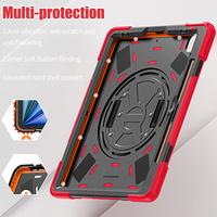 Étui Defender robuste et robuste pour iPad Air 13 M2 2024 12.9 pouces 2024 universel une couverture avec bandoulière
