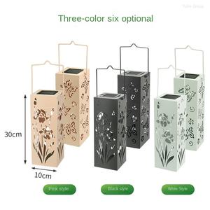 Lampe solaire d'extérieur, lanterne rétro, applique murale, étanche, lampe de jardin en métal rétro, lampe de porche de villa, ampoule de projection de jardin en tungstène - Product Image 5