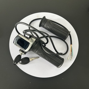 Manija de Control de velocidad para patinete eléctrico plegable, pantalla de alimentación, cable de 5 núcleos, accesorio de acelerador impermeable para conveniente - Product Image 2