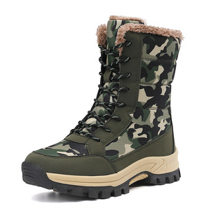 Bottes de neige à la cheville en coton tendance, vente chaude, coupe haute avec semelle intérieure, tige en TPU et semelle souple, style occidental - Product Image 5