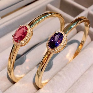 18K Gold <b>Bracelet</b> Set With Natural <b>Ruby</b> And Multicolored Stones For Women Fine Jewelry Spring 2025 Yiwu Origin - Product Image 4