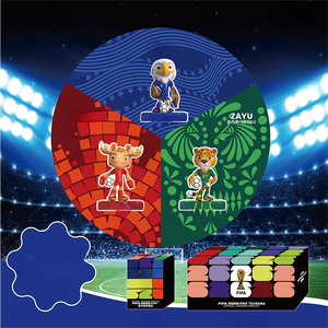 2026 FIFA-Weltmeisterschaftsserie Modisches Fußball-Maskottchen der Weltmeisterschaft in den Vereinigten Staaten, Kanada und Mexiko Fußball-Geschenke - Product Image 3