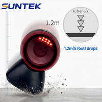 Lecteur de codes-barres de bureau 1D 2D QR Symcode omnidirectionnel USB SUNTEK R11 en stock, numérisation haute vitesse