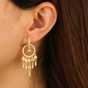 Pendientes de Araña para Mujer, Diseño Nuevo 2023, Joyería de Moda con Movimiento - Product Image 5
