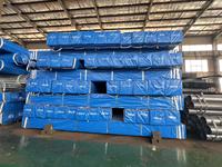 ASTM A36 Tubo de acero galvanizado sin costura ERW Técnica API Certificada 6m y 12m Longitudes Servicio de soldadura Material de construcción