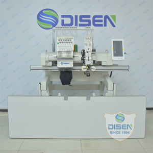 พื้นที่ปักขนาดใหญ่ 1200x500 มม. เครื่องปักคอมพิวเตอร์แบบหัวเดียว ปักดิ้นแบบแบน ปักเชือกแบบแบน ราคาเครื่องปักเชิงพาณิชย์ - Product Image 2