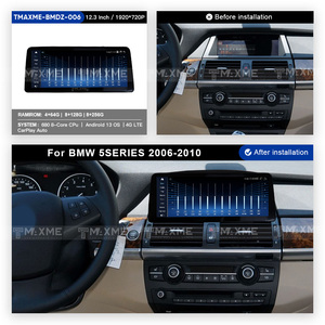 Maisimei เครื่องเล่น DVD ติดรถยนต์8 Core <span class=keywords><strong>680</strong></span> 12.3นิ้ว8 + 256กรัมสำหรับ BMW 5 Series E60 2006-2010ไร้สาย DSP CarPlay หน้าจอขนาดใหญ่ - Product Image 2