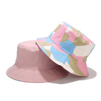 Chapeau bob unisexe personnalisé en toile à séchage rapide, imprimé intégral réversible, polyester, sublimation, logo personnalisé