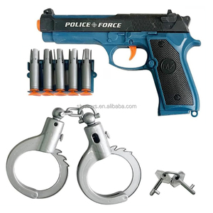 Divertente Set di Giocattoli da Poliziotto con Pistola Giocattolo, Walkie-Talkie e Accessori per Compleanno, Halloween e Natale - Product Image 4