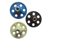 Disque de plumeuse à volaille en nylon PA haute efficacité 380V pour ligne de traitement de la volaille, fourni par l'usine