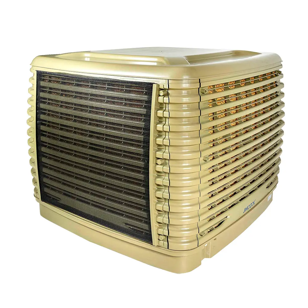 Jhcool Industriële Ducted Evaporative Air Conditioner Aire Acondicionado Ventilator Met 30000cmh Afstandsbediening