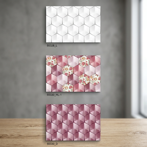 Orange 3D Digital Ceramic <b>Wall</b> Tiles 30x45cm Glossy Glazed Design <b>for</b> Modern Interior and Exterior <b>Walls</b> - Product Image 5