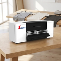 Imprimante DTF Sunika A3 XP600 F1080 avec contrôle par téléphone et découpe automatique pour transfert thermique sur vêtements