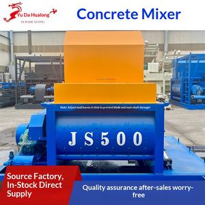 Station de mélange de béton commerciale d'usine, équipement de mélange de béton d'ingénierie, béton à double arbre horizontal forcé 750 - Product Image 5