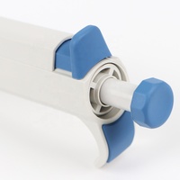 Pipette de laboratoire réglable en plastique, monocanal, avec support pour pipette, ensemble de pipettes