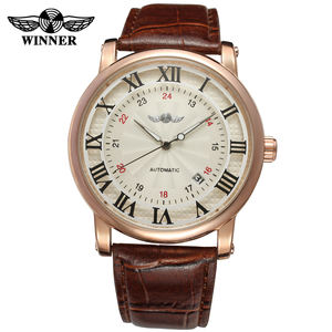 广州钟表市场品牌中国工厂T-Winner机械日期定制男士奢华品牌自动批发男士手表 - Product Image 6
