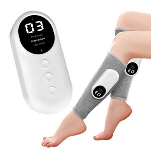 0728 <b>Foot</b> and Leg <b>Massager</b> for <b>Circulation</b> Pain Relief, 2025 Rechargeable Heated Calf with Wireless Air Compression - Product Image 4