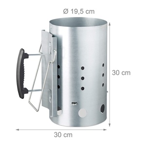 <span class=keywords><strong>Starter</strong></span> api Briquette batubara baja galvanis <span class=keywords><strong>Starter</strong></span> arang cerobong asap panggangan <span class=keywords><strong>BBQ</strong></span> - Product Image 3