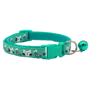 <span class=keywords><strong>Collar</strong></span> para Gato al por Mayor de Fábrica, <span class=keywords><strong>Collar</strong></span> con Cascabel para Mascotas, <span class=keywords><strong>Collar</strong></span> con Hebilla de Seguridad Multicolor para Gatos y Cachorros - Product Image 1
