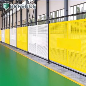 Filet <span class=keywords><strong>d</strong></span>'isolation <span class=keywords><strong>d</strong></span>'entrepôt <span class=keywords><strong>d</strong></span>'atelier <span class=keywords><strong>d</strong></span>'usine poinçonnant l'équipement de garde-corps de canal touristique clôture de protection clôture mobile - Product Image 5
