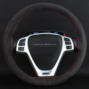 Daim souple antidérapant pour Peugeot <span class=keywords><strong>308</strong></span> <span class=keywords><strong>308</strong></span> CC SW RCZ 3008 5008 accessoires de voiture couverture de <span class=keywords><strong>volant</strong></span> SF18 - Product Image 5